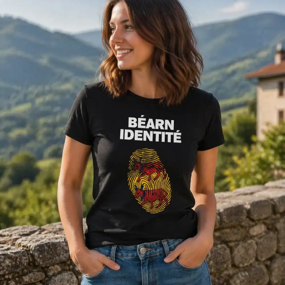 t shirt béarn identité 🖤🔥 – adn béarnais assumé