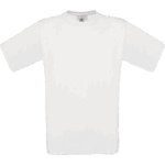 T-shirt basique blanc à manches courtes