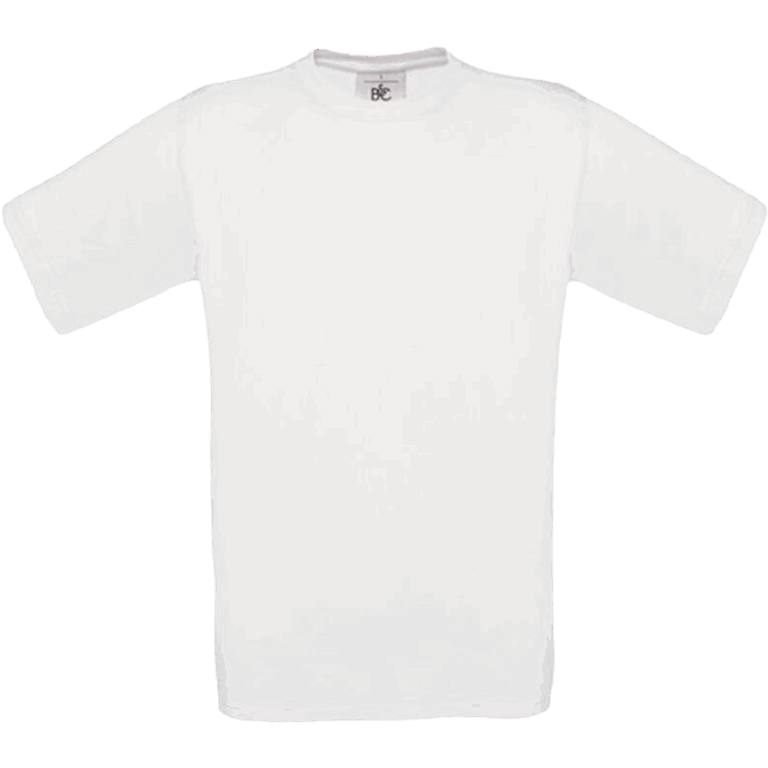 T-shirt basique blanc à manches courtes