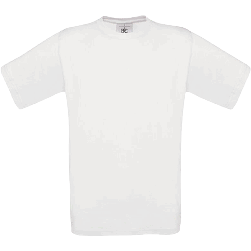 T-shirt basique blanc à manches courtes