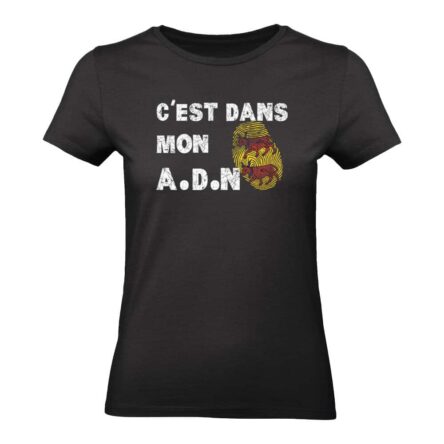T SHIRT feMME Bearnaise C'EST DANS MON ADN