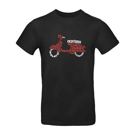 TEE SHIRT SCOOTER VESPA