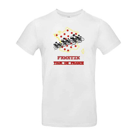 TEE SHIRT FAN DU TOUR DE FRANCE CYCLISTE VELO