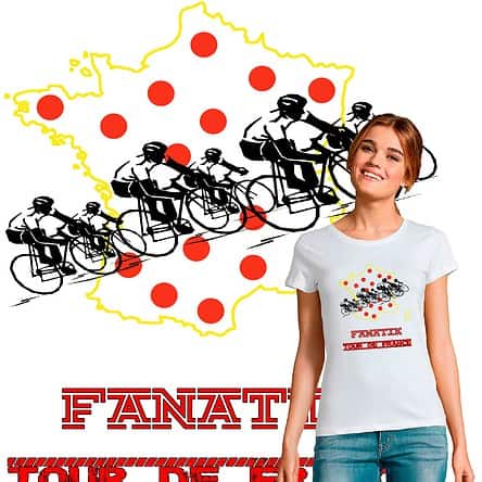t-shirt femme fanatik Tour de France