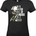 t shirt femme biker “be a biker” – design motarde puissant & style rebelle