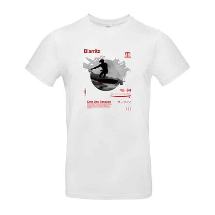 TEE SHIRT SURF BIARRITZ