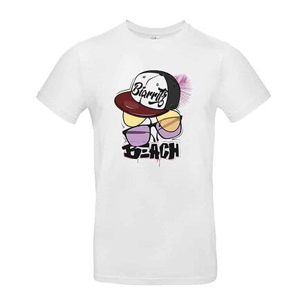 tee shirt biarritz casquette beach
