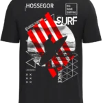 t shirt homme hossegor surf france – esprit océan & big wave