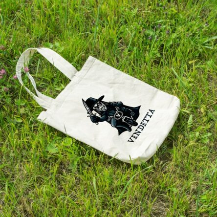sac tote bag pop culture Vendetta 100% coton