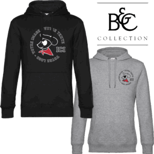 Sweats personnalisés avec logo de dessin animé.