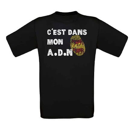 T SHIRT enfant Bearnais C'EST DANS MON ADN