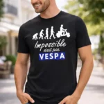 👕 t shirt “impossible n’est pas vespa – Évolution du pilote”