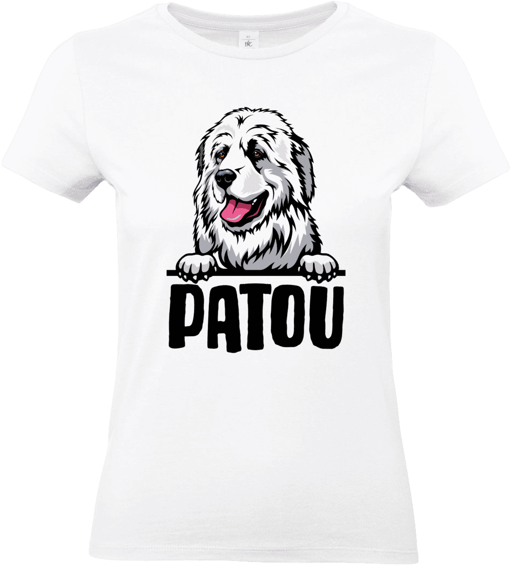 🐾 T-shirt “Patou des Pyrénées” – Le gardien des montagnes – Image 3
