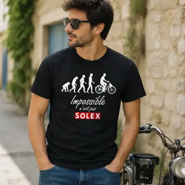 t shirt impossible n’est pas solex