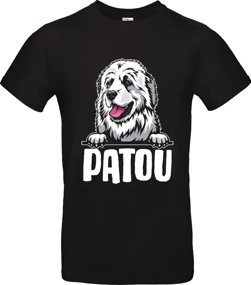 🐾 t shirt “patou des pyrénées” – le gardien des montagnes