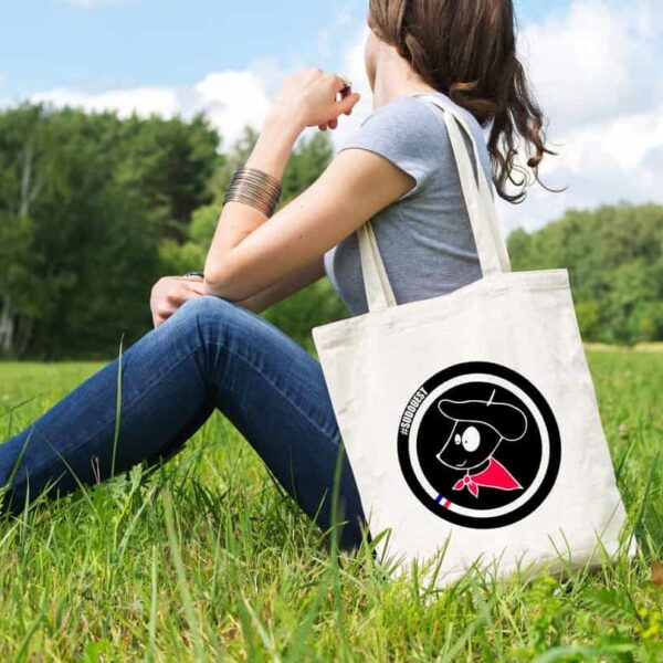 sac tote bag coton #sudouest hashtag Sud-ouest
