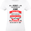 T-shirt femme humour désolée je suis déjà prise impression DTF