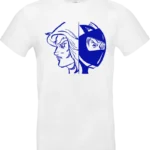 t shirt blanc actarus rider ⚡ transformation