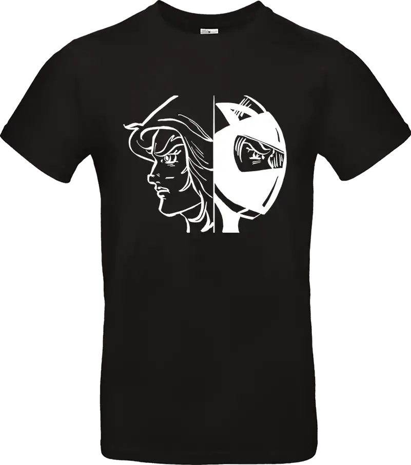 t shirt actarus rider ⚡ transformation