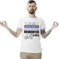 t shirt porté humour ricard vélo – “j’ai une descente que tu n’aimerais pas remonter à vélo”