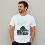 T-shirt Pic du Midi Ossau porté par homme fond neutre