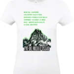 t shirt pic du midi d ossau jean pierre design technique montagne bearn impression dtf pilou shop 64 femme blanc