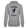SWEAT GRIS DONT WORRY SKI HAPPY