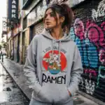 ﻿sweat à capuche – i just really love ramen 🍜🐱