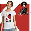 TEE SHIRT ERKO EDITION LIMITEE EDWARD AUX MAINS D'ARGENT