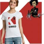 TEE SHIRT ERKO EDITION LIMITEE EDWARD AUX MAINS D'ARGENT