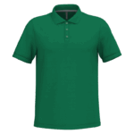 polo premium – personnalisation ultra pro Polo vert à manches courtes.
