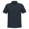 Polo bleu marine à manches courtes
