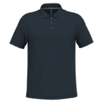 polo premium – personnalisation ultra pro Polo bleu marine à manches courtes