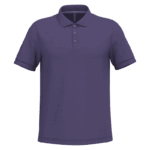 polo premium – personnalisation ultra pro polo violet a personnaliser