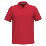 polo premium – personnalisation ultra pro Polo rouge à manches courtes.