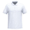 Polo blanc à manches courtes