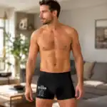 boxer personnalisé homme – cadeau fun avec texte photo ou logo