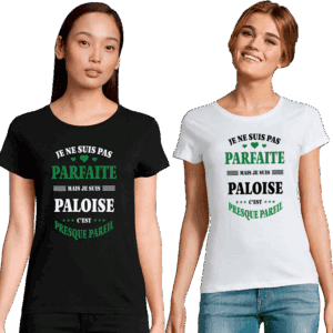 tee shirt femme paloise parfaite humour
