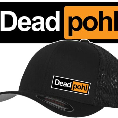 Casquette DeadPohl Flexfit noire édition limitée design original