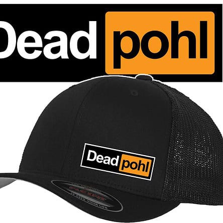 casquette noir logo deadpohl pornhub