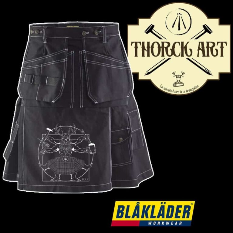KILT DE TRAVAIL BLAKLADER THORCK ART