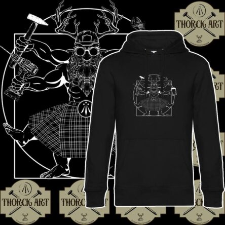 Sweat à Capuche qualité Premium Thorck Art