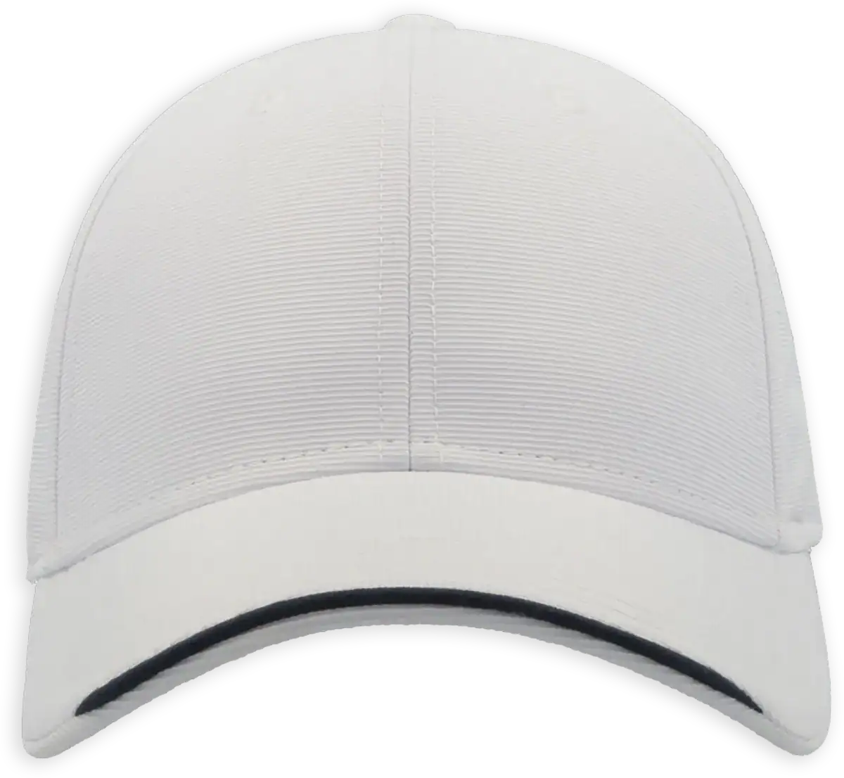 Casquette Atlantis Estoril personnalisable avec visière contrastée marquage logo entreprise Pilou Shop 64 blanche