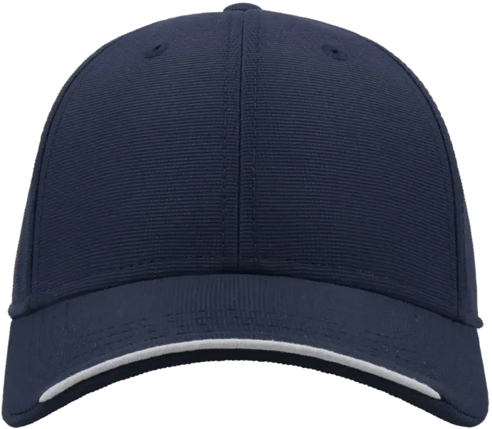Casquette Atlantis Estoril personnalisable avec visière contrastée marquage logo entreprise Pilou Shop 64 bleu marine