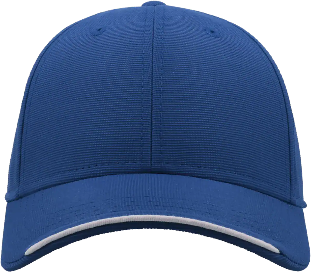 Casquette Atlantis Estoril personnalisable avec visière contrastée marquage logo entreprise Pilou Shop 64 bleu royal