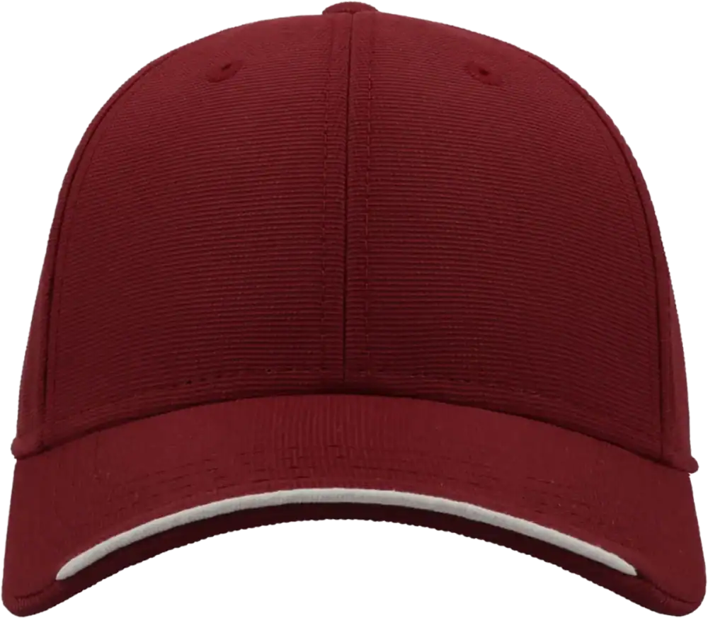 Casquette Atlantis Estoril personnalisable avec visière contrastée marquage logo entreprise Pilou Shop 64 bordeaux