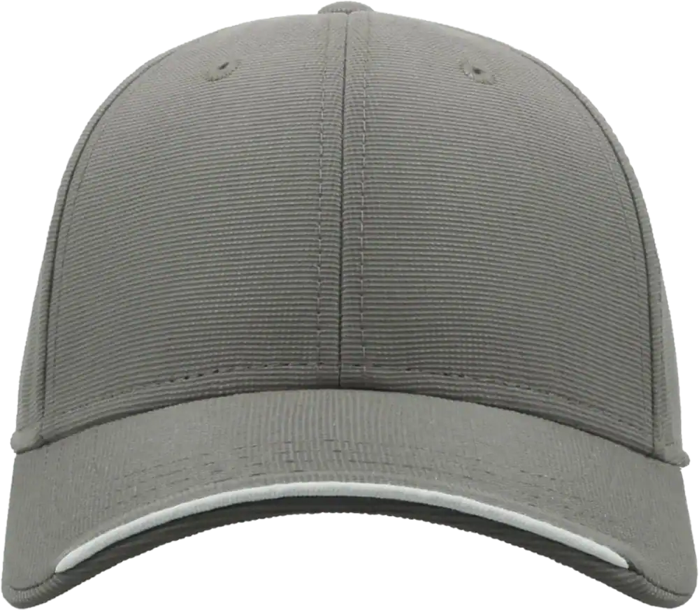 Casquette Atlantis Estoril personnalisable avec visière contrastée marquage logo entreprise Pilou Shop 64 grise