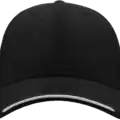 Casquette Atlantis Estoril personnalisable avec visière contrastée marquage logo entreprise Pilou Shop 64 noir