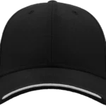 Casquette Atlantis Estoril personnalisable avec visière contrastée marquage logo entreprise Pilou Shop 64 noir
