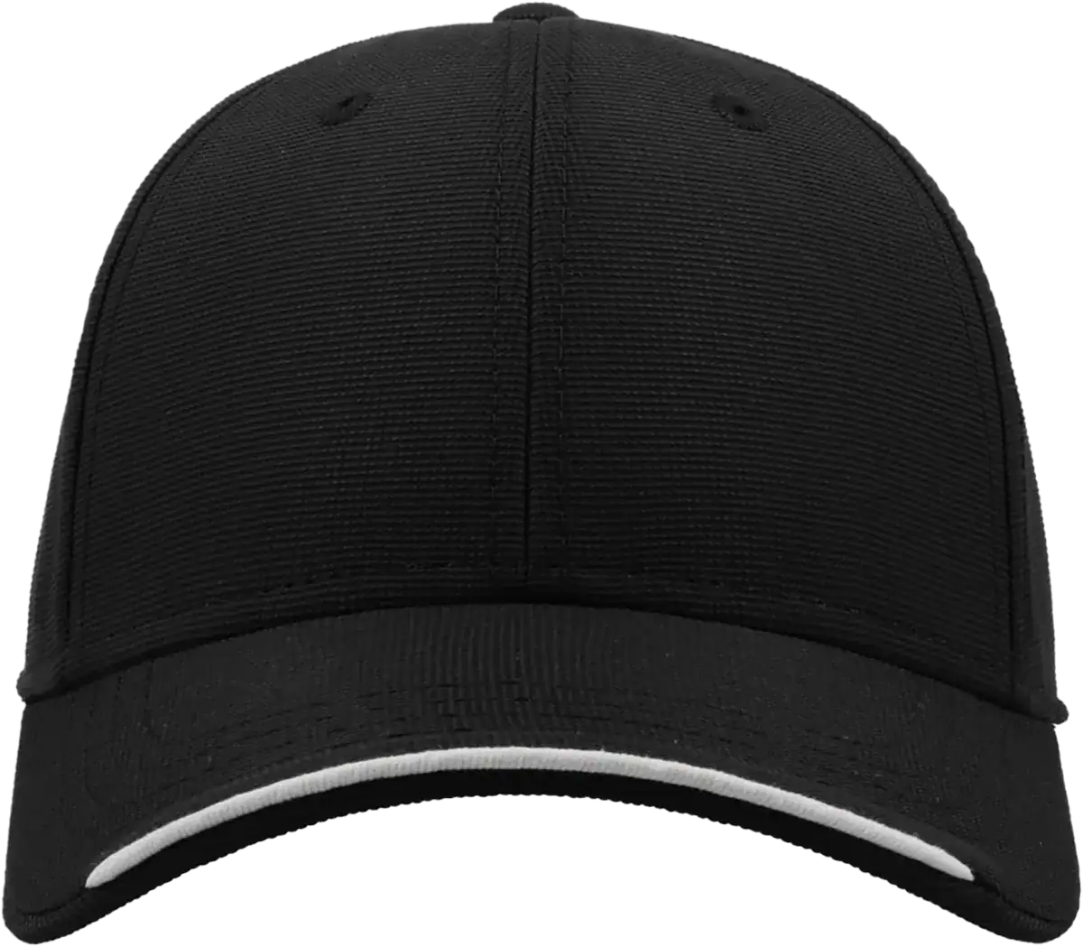 Casquette Atlantis Estoril personnalisable avec visière contrastée marquage logo entreprise Pilou Shop 64 noir